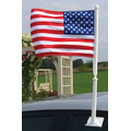 USA American 'Premium' Car Flag - Double Sided